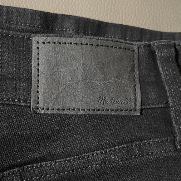 MADEWELL The Perfect Vintage wide-Leg  Black Women's jeans - Picture 7 of 12